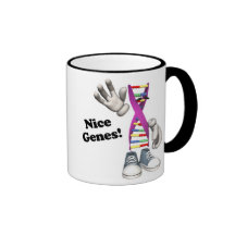 Nice Genes Funny DNA Coffee Mug