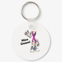 Nice Genes Funny DNA keychains by doonidesigns Nice Genes Funny DNA keychains
