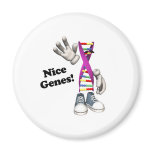 Nice Genes Funny DNA Refrigerator Magnet
