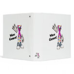 Nice Genes Funny DNA Strip Character 3 Ring Binders