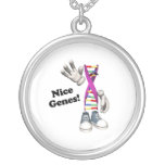Nice Genes Funny DNA Strip Character Jewelry