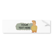 Nice Jewish boy Customizable bumper sticker