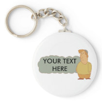 Nice Jewish boy Customizable key chain