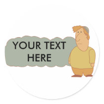 Nice Jewish boy Customizable sticker