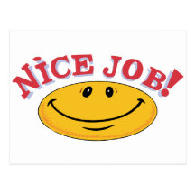 Nice Job! Postcard