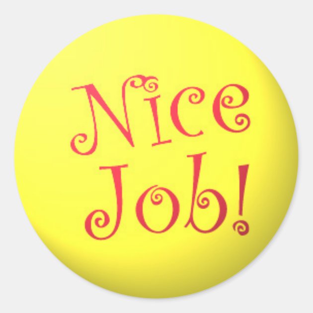 Image result for nice job word images