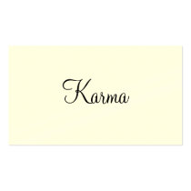 Nice Karma Cards Business Cards