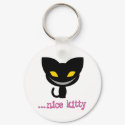 Nice Kitty - key chain keychain