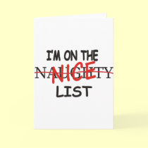 Nice List cards