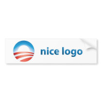 Nice Logo Bumper Sticker