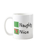 Nice Not Naughty Christmas Coffee Mug