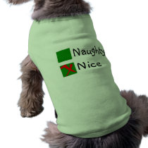 Nice Not Naughty pet clothing