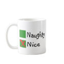 Nice Not Naughty mugs