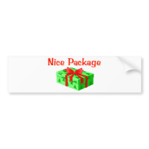 Nice Package bumper stickers