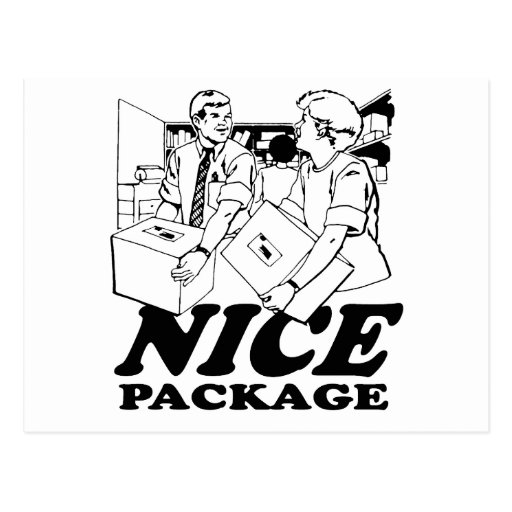 NICE PACKAGE POST CARD
