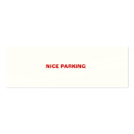 NICE PARKING BUSINESS CARD TEMPLATES