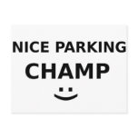 Nice Parking - Smiley 1 Post Cards