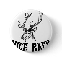 Nice Rack Deer Antlers buttons