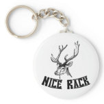 Nice Rack Deer Antlers keychains
