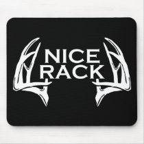 Nice Rack mousepads by raggedshirts Nice Rack mousepads