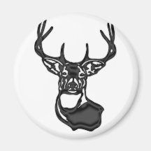 Nice Rack~Trophy Buck Refrigerator Magnet