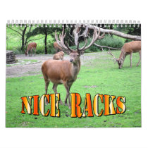 Nice Racks Wall Calendar