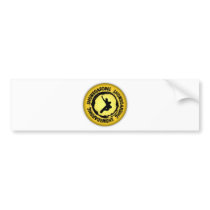 Nice Snowboarding Seal Bumper Sticker