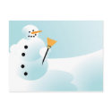 Nice Snowman Postcard