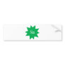 Nice (Starburst) Bumper Sticker