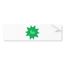 Nice (Starburst) bumper stickers