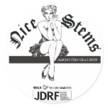 "Nice Stems" stickers