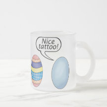 Nice Tattoo Easter Eggs Coffee Mugs