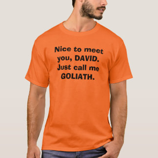 david goliath shirt