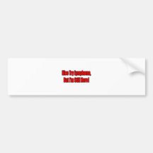 Nice Try Lymphoma.. Bumper Sticker
