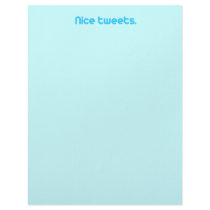 NICE TWEETS letterhead