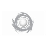 Nice Volleyball Circular Grunge 1 Business Card