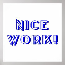 Nice work! print