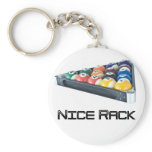 NiceRack Black keychains