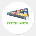 NiceRack Green stickers