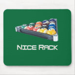 NiceRack White mousepads