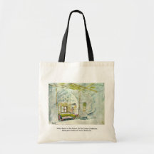 Niche Space In The Palace Of The Sultan Of Meknes Canvas Bags