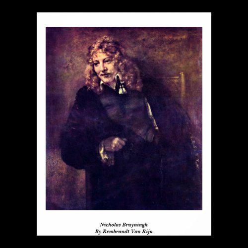 Nicholas Bruyningh By Rembrandt Van Rijn Poster
