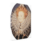 Nicholas Hilliard - Queen Elizabeth I of England Stretched Canvas Print
