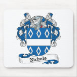 Nichols Family Crest Mouse Mat