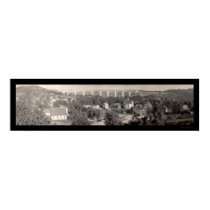 Nicholson Viaduct PA Photo 1915 posters