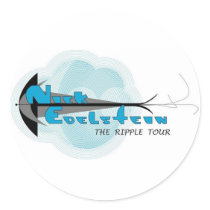 Nick Edelstein "The Ripple Tour" sticker