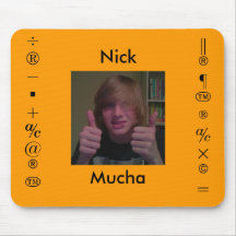 Nick Mucha Mousepad Tapetes De Ratón
