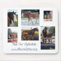 nick our Clydesdale collage mouse pad mousepads by horsesisters nick our Clydesdale collage mouse pad mousepads