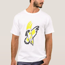 Nick's cockatoo t-shirts by Dennis_Holmes Nick's cockatoo t-shirts
