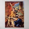 Nicolas Poussin - St Cecilia Poster